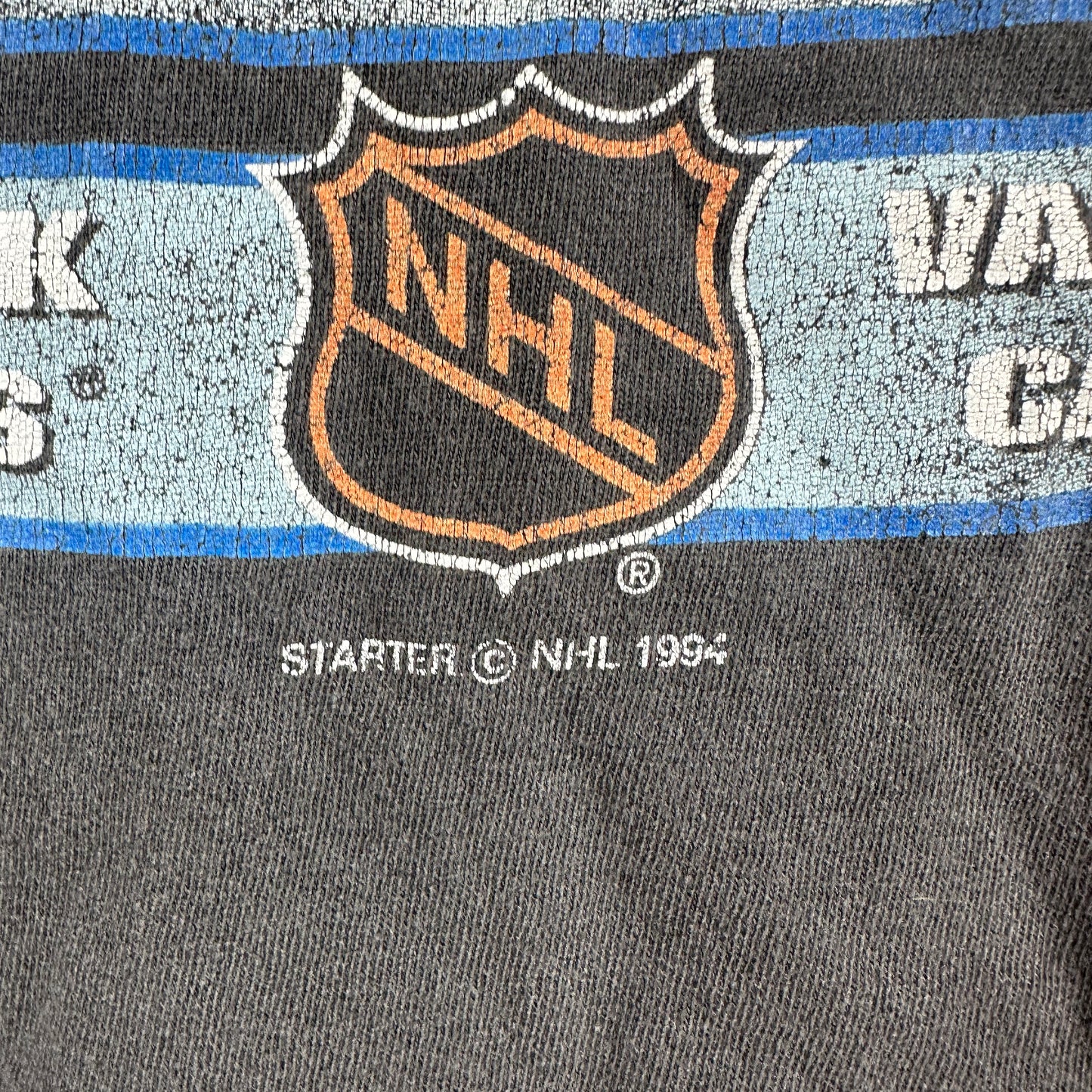 Vintage 1994 NHL Stanley Cup Championship New York Rangers VS Canucks T-shirt