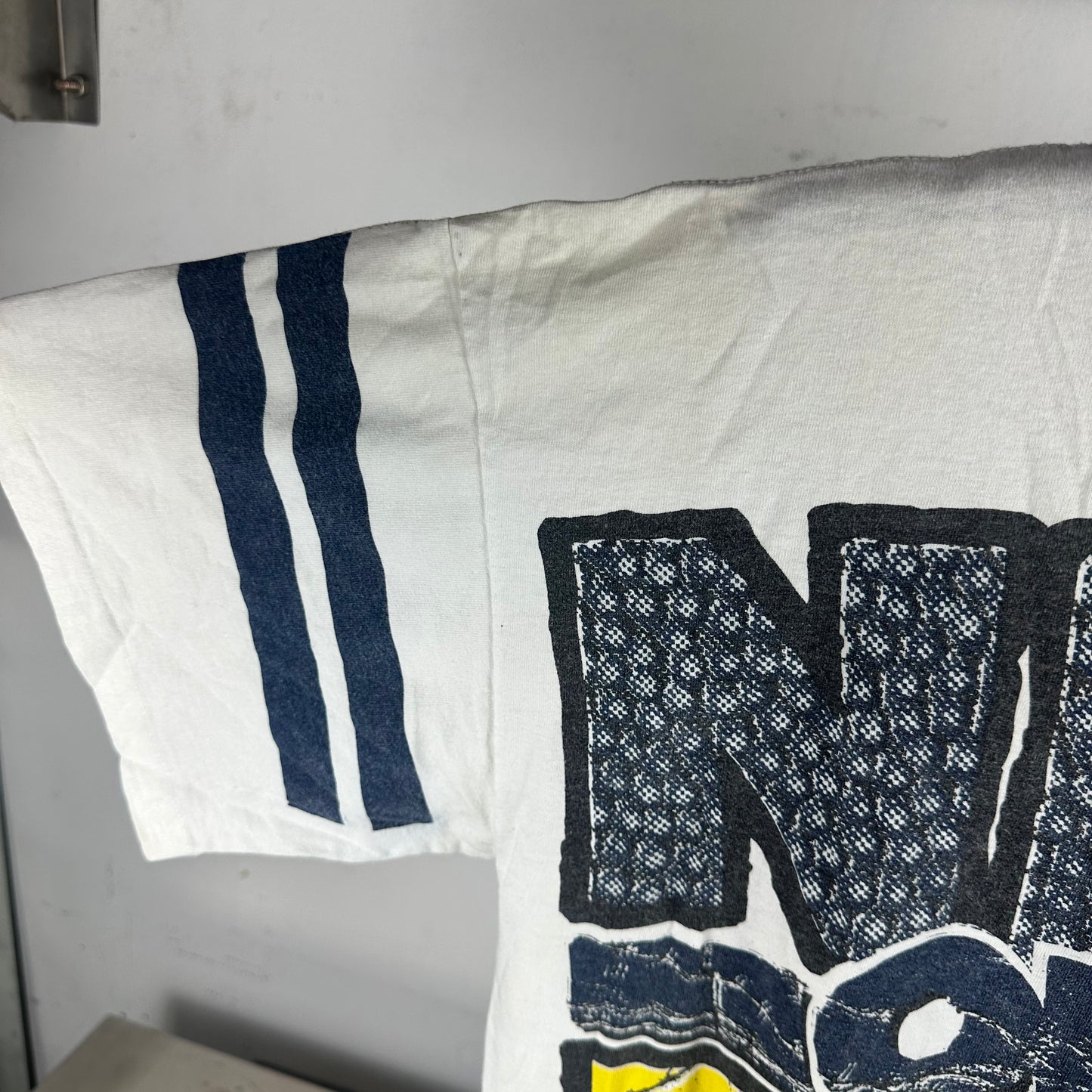 Vintage 1996 San Diego Chargers NFL On Fox AOP Single Stitch T-shirt