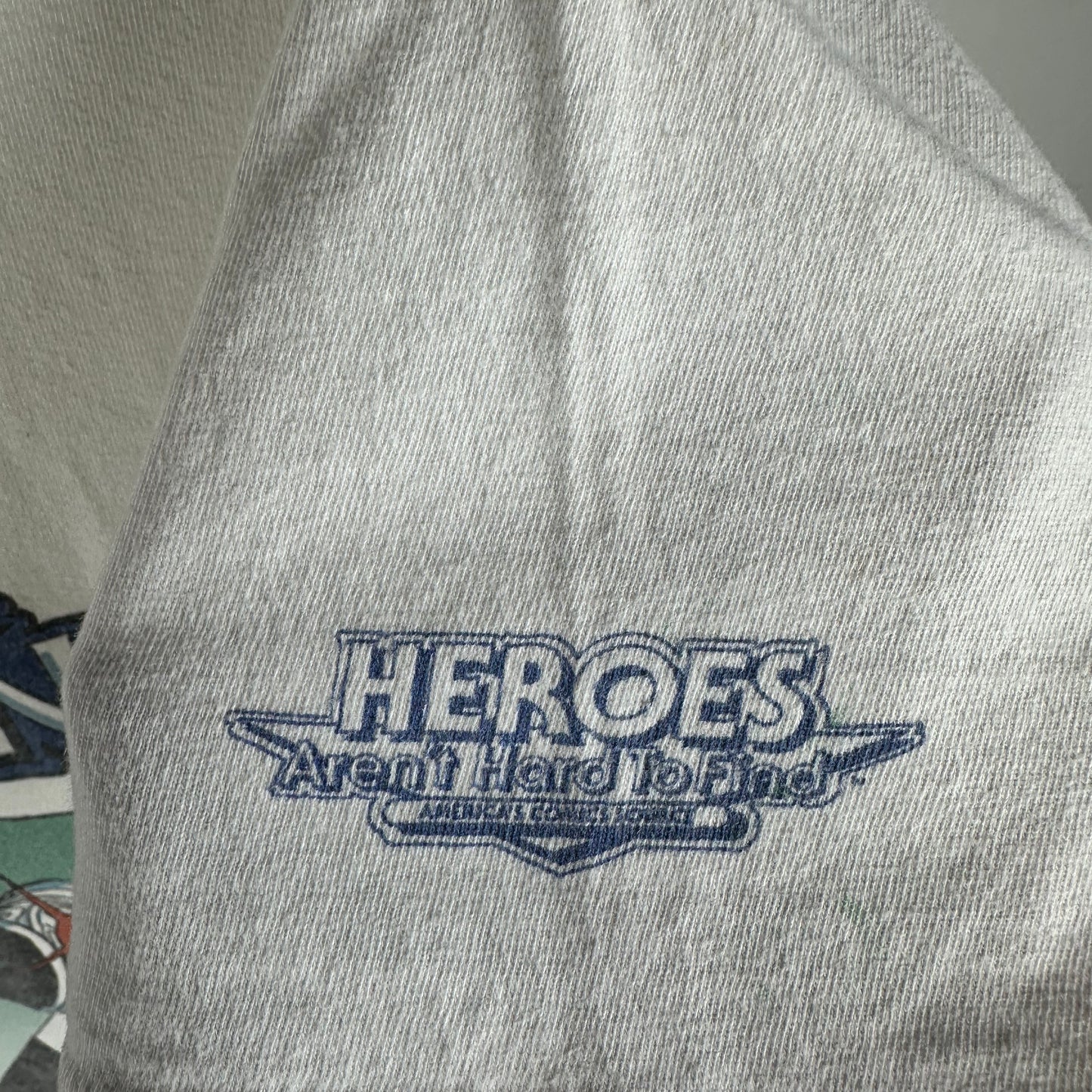 Vintage 1995 Heroes Convention Comic Superhero Graphic Single Stitch T-Shirt