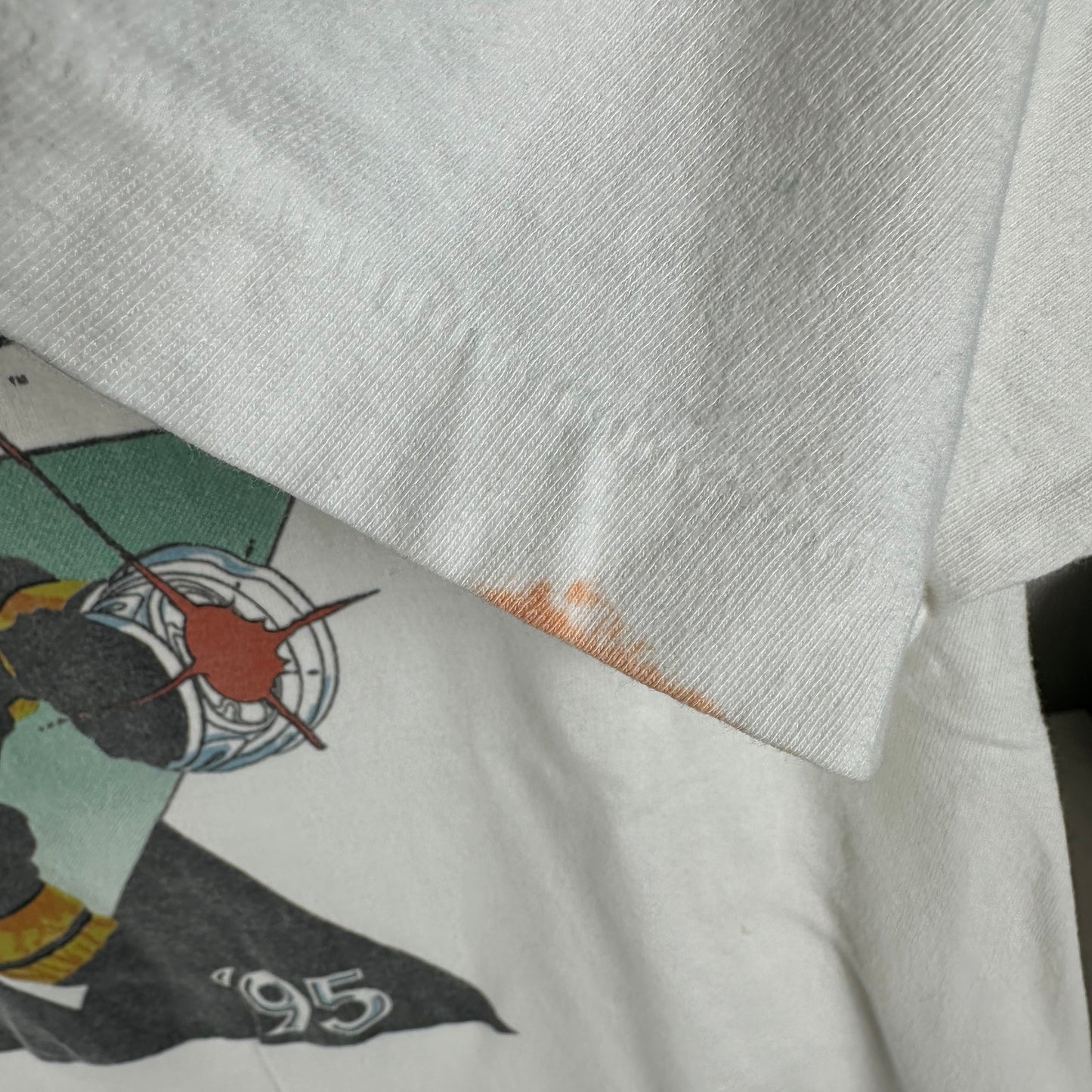 Vintage 1995 Heroes Convention Comic Superhero Graphic Single Stitch T-Shirt