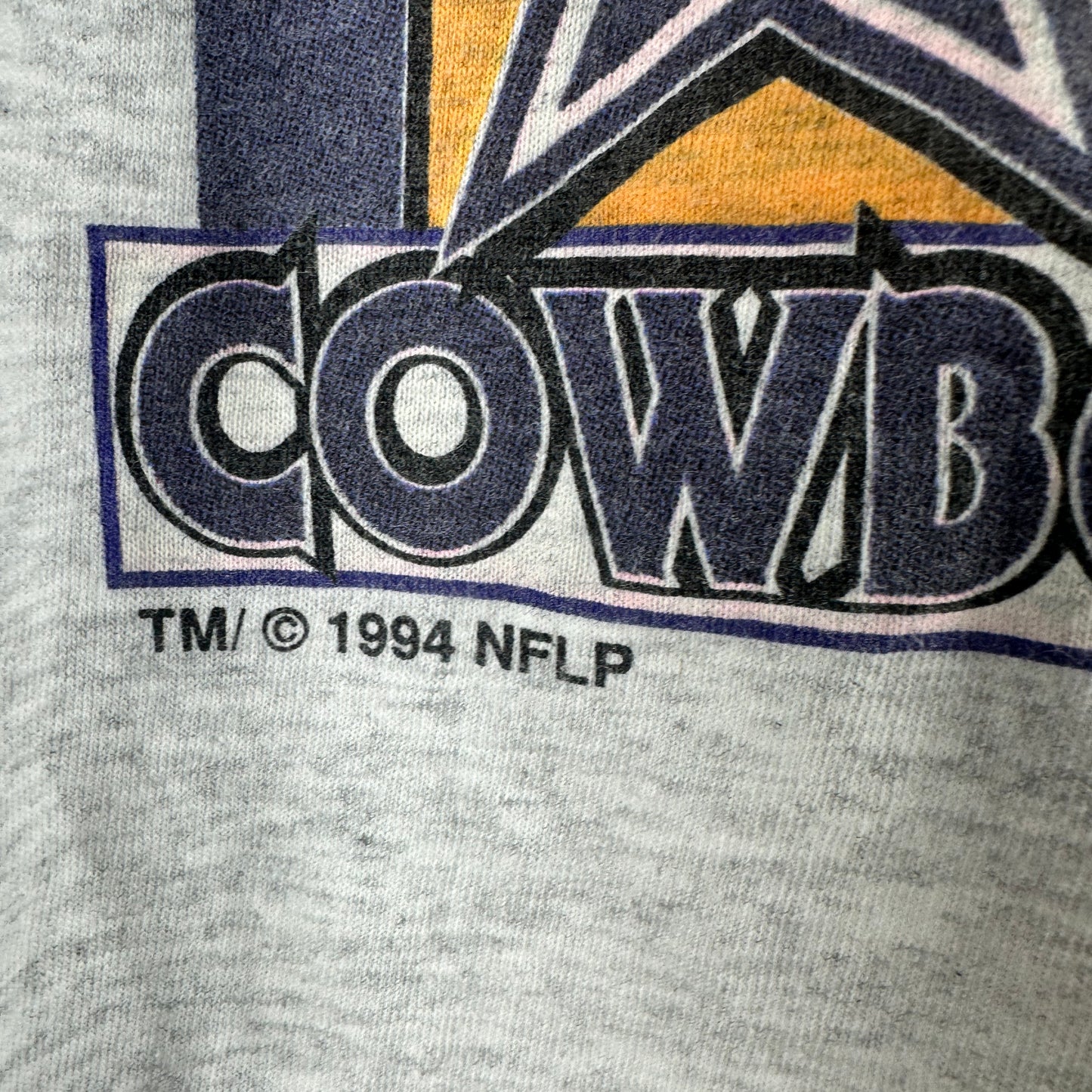 Vintage 1994 NFL Super Bowl Dallas Cowboys VS Buffalo Bills Salem Sportswear T-shirt