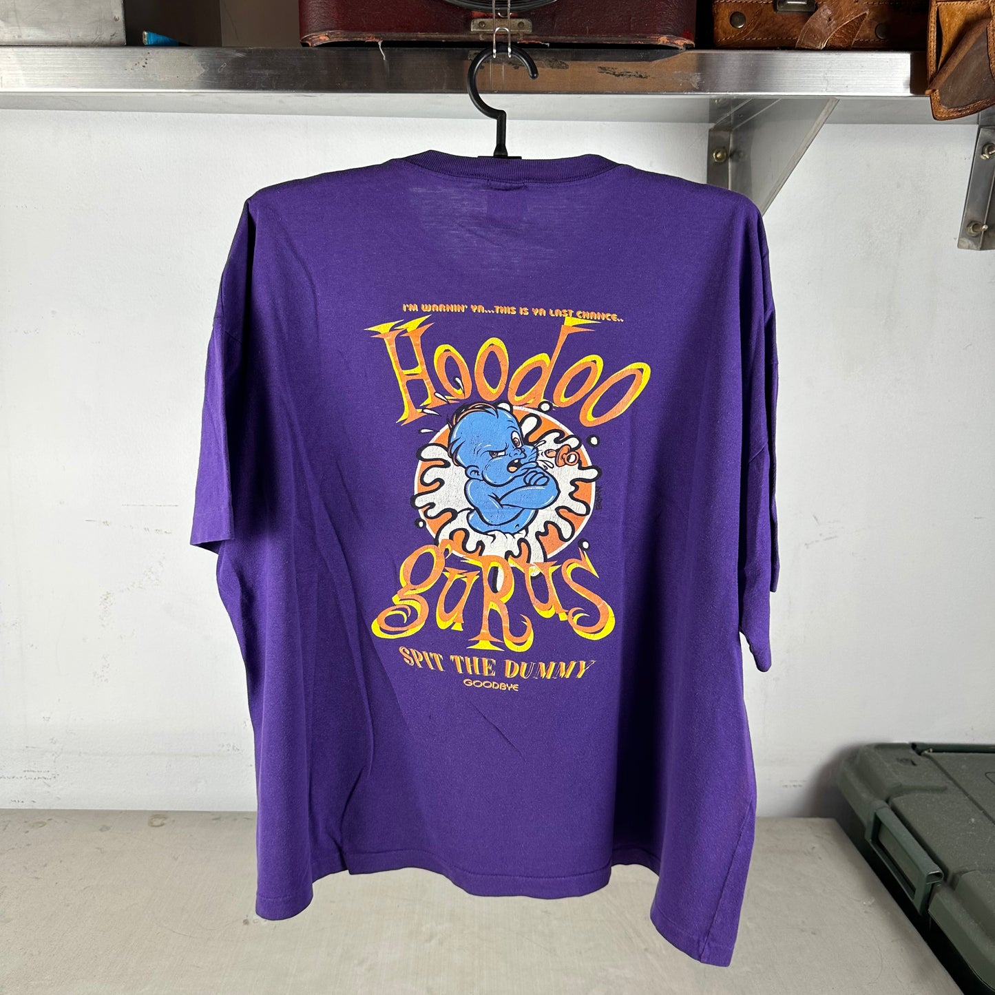 Vintage 90s Hoodoo Gurus Spit the Dummy Rock Band Single Stitch T-Shirt