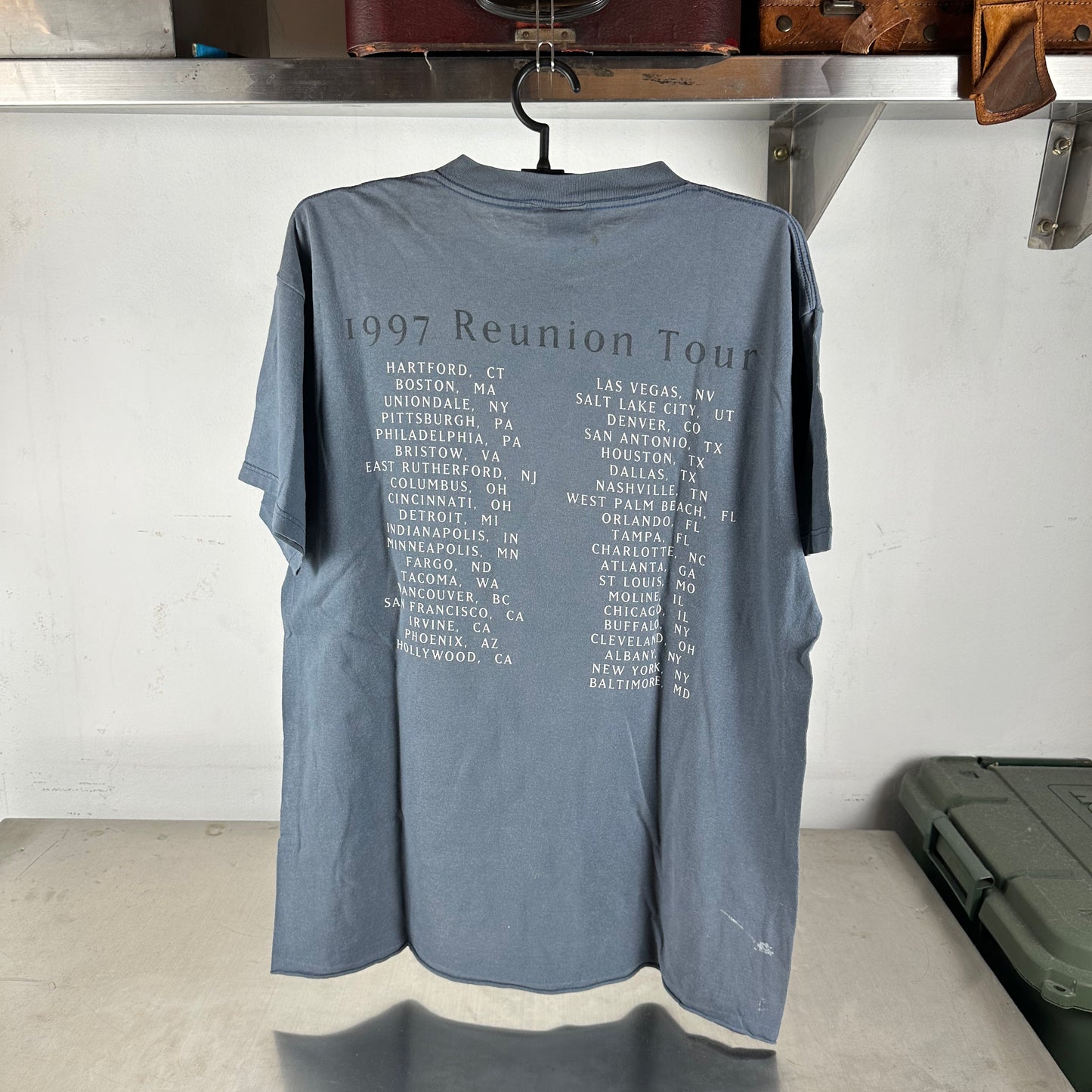 Vintage 1997 Fleetwood Mac The Dance Reunion Tour Concert Band T-Shirt
