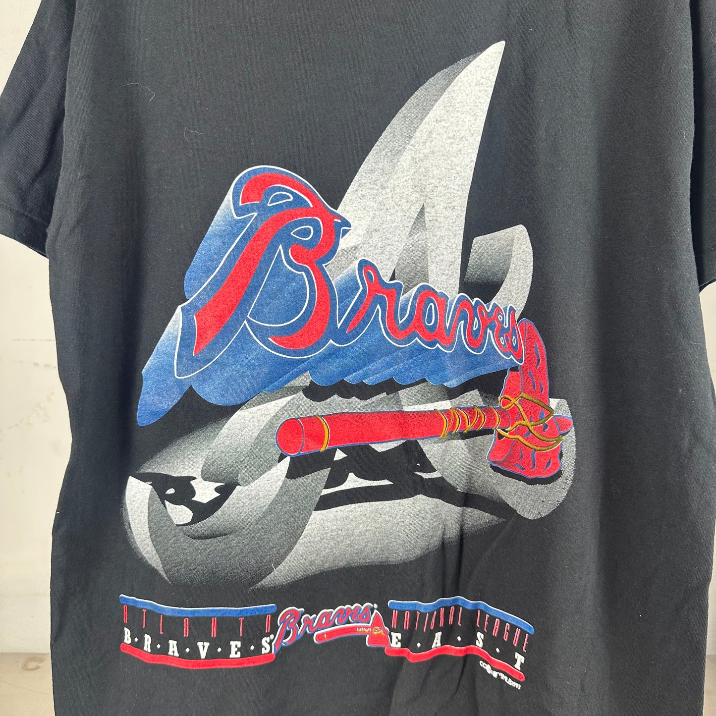 Vintage 1993 Atlanta Braves Baseball MLB Single Stitch T-shirt