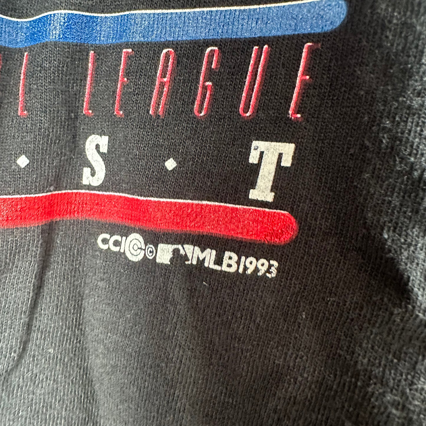 Vintage 1993 Atlanta Braves Baseball MLB Single Stitch T-shirt