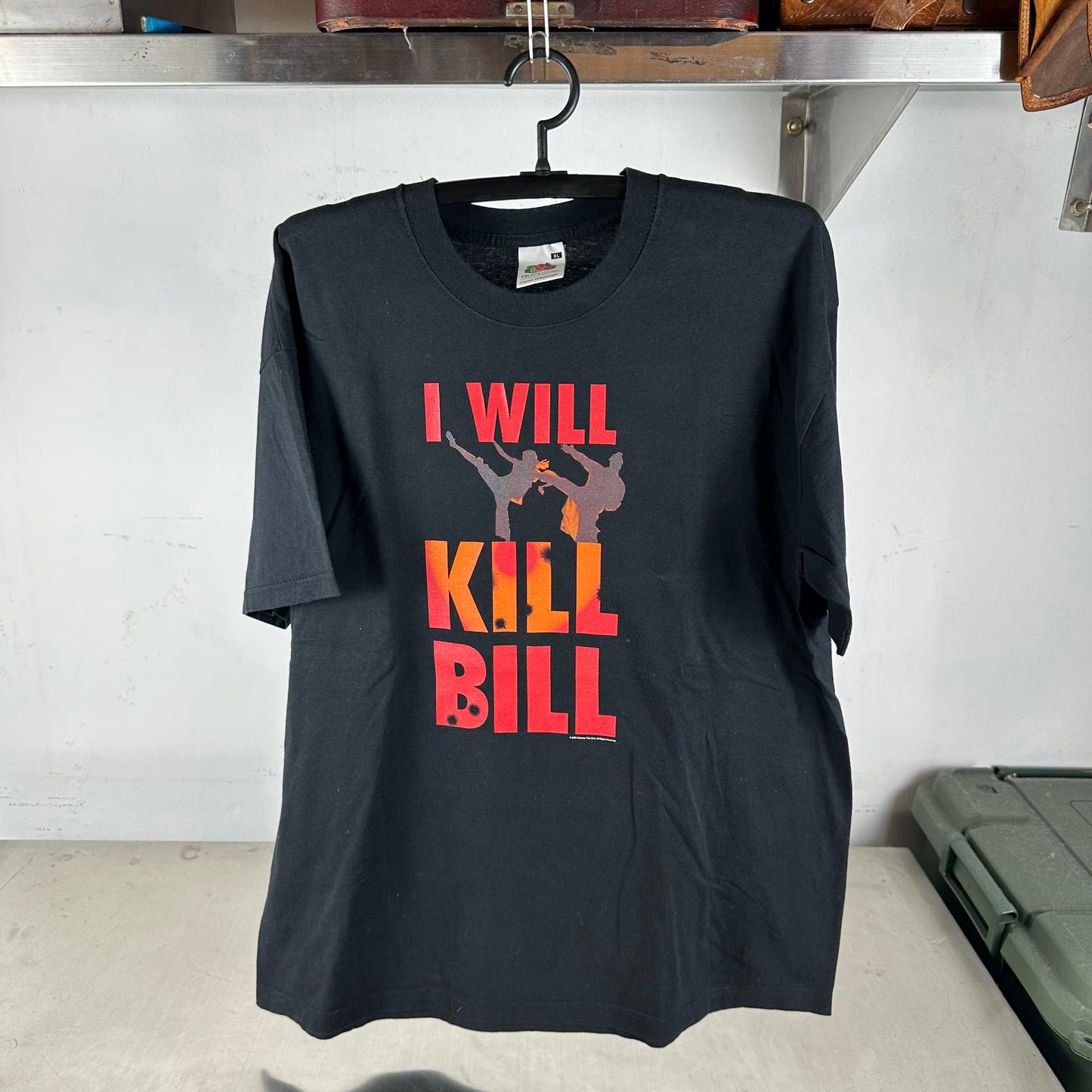 Vintage 2003 Kill Bill 1 I Will Kill Bill Movie Promo Graphic T-Shirt