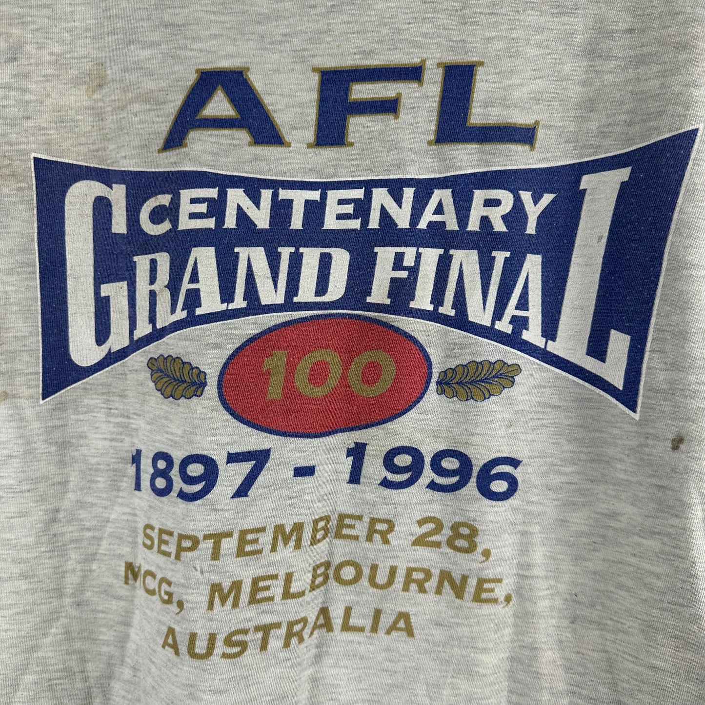 Vintage 1996 North Melbourne Kangaroos AFL Grand Final Graphic T-shirt