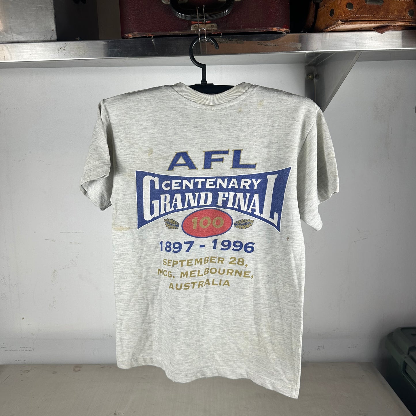 Vintage 1996 North Melbourne Kangaroos AFL Grand Final Graphic T-shirt