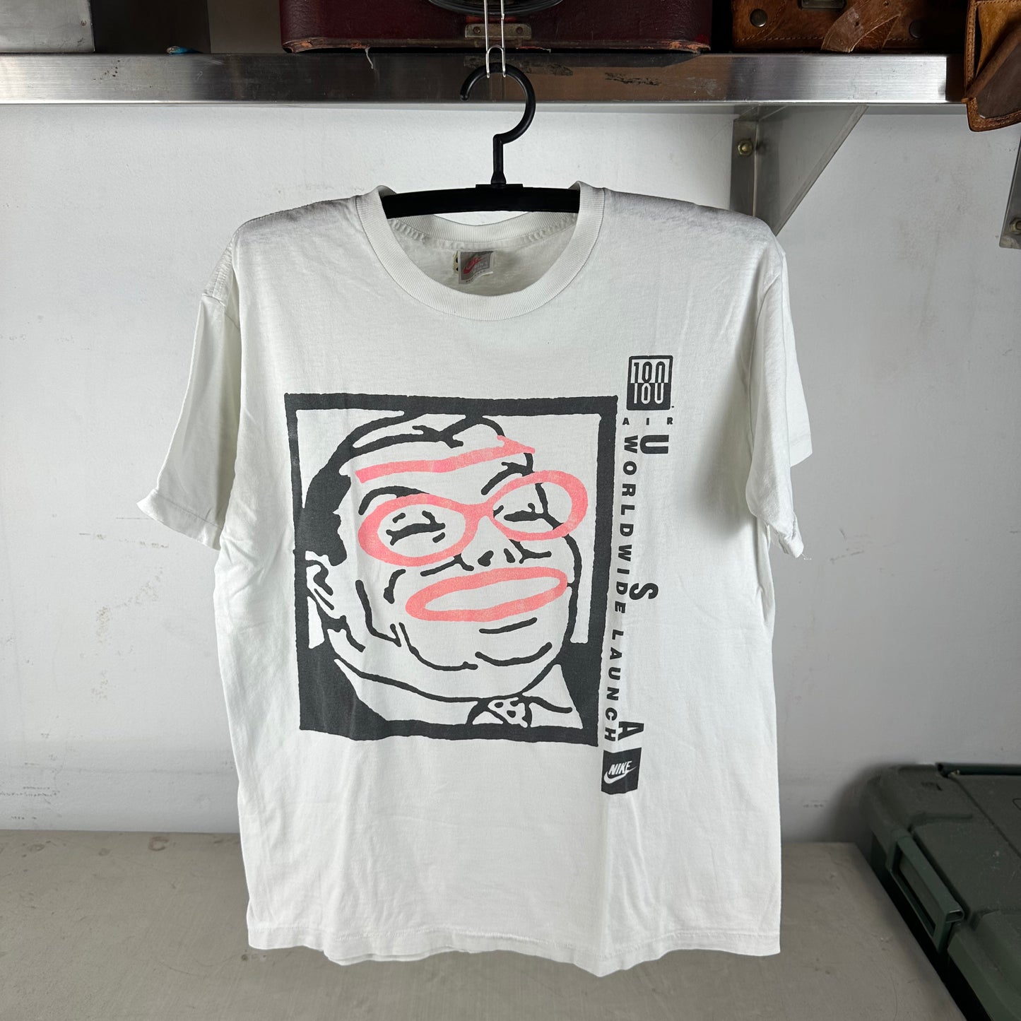 Vintage 90s Nike Air Max 180 Worldwide Launch Promo Single Stitch T-Shirt