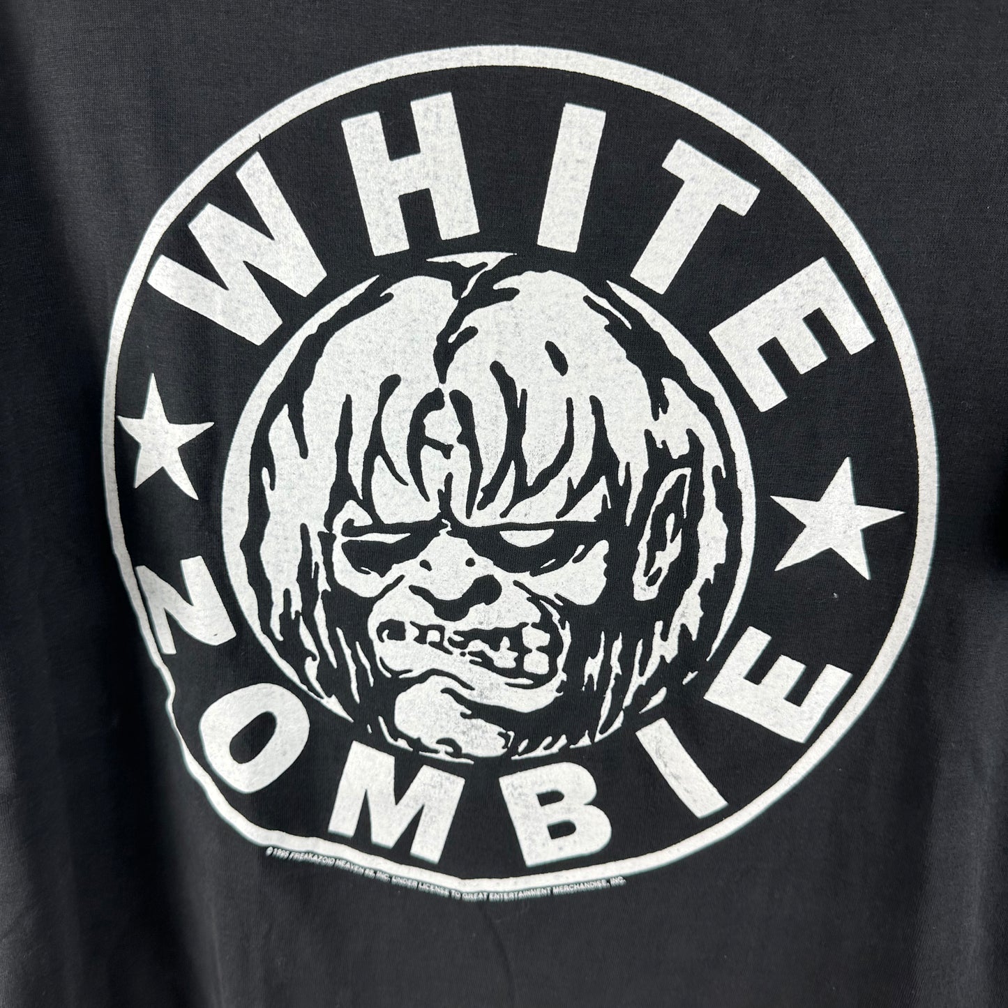Vintage 1995 White Zombie Heavy Metal Band Single Stitch T-Shirt