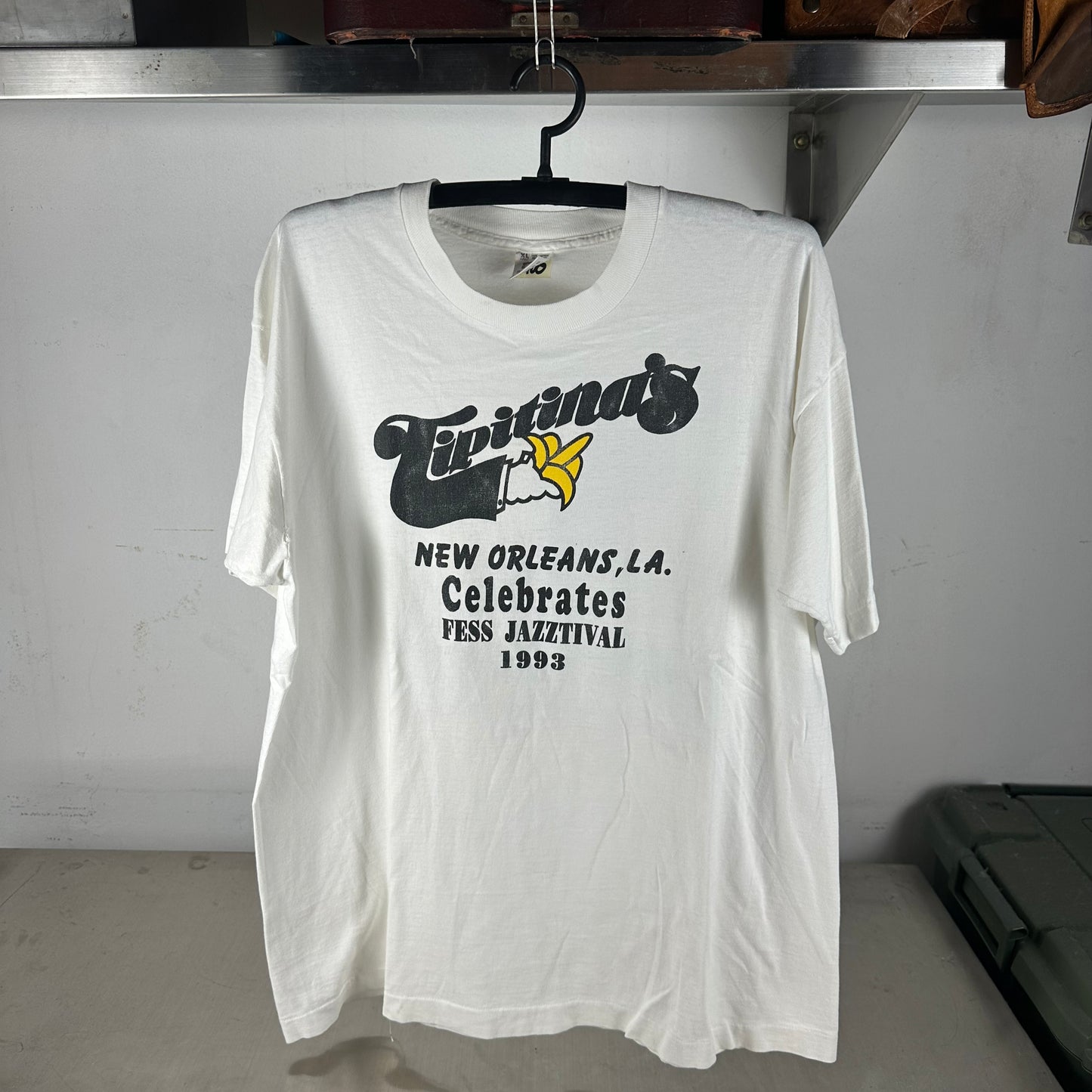 Vintage 1993 The Subdudes The Nevile Brotheres Tipitinas Jazz festival T-Shirt