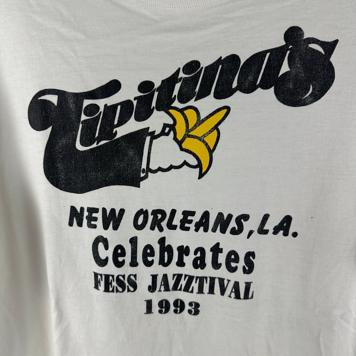 Vintage 1993 The Subdudes The Nevile Brotheres Tipitinas Jazz festival T-Shirt