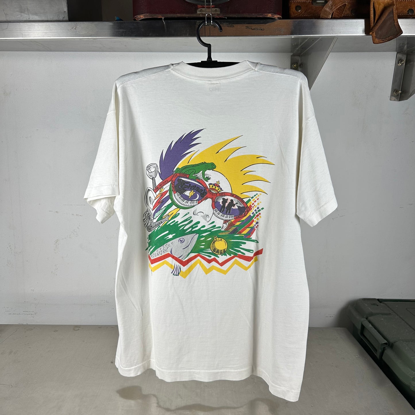 Vintage 1993 The Subdudes The Nevile Brotheres Tipitinas Jazz festival T-Shirt