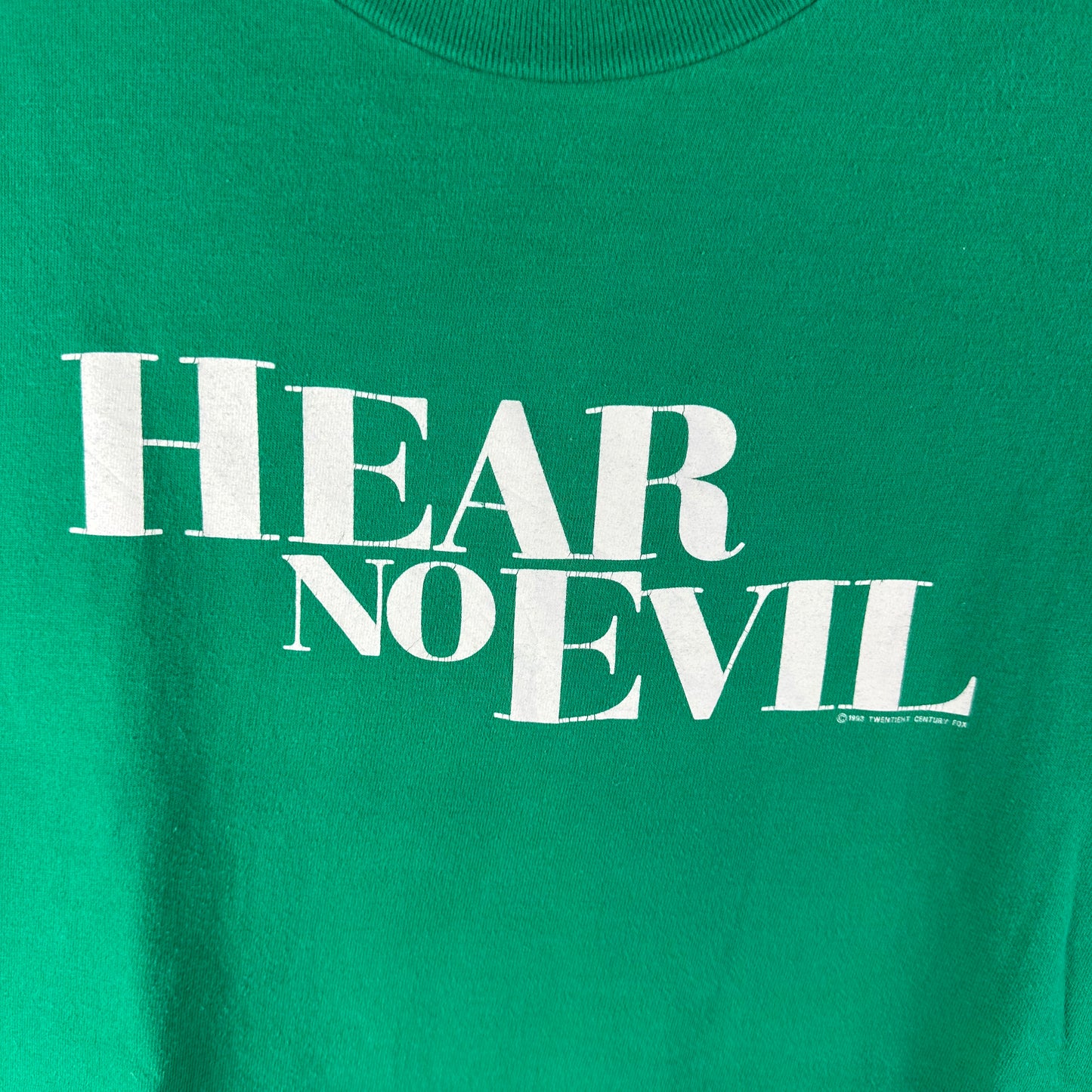 Vintage 1993 Hear No Evil Movie Promo Single Stitch T-Shirt