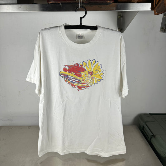 Vintage 90s 311 Three Eleven Surfing Buddha Rock Band T-Shirt