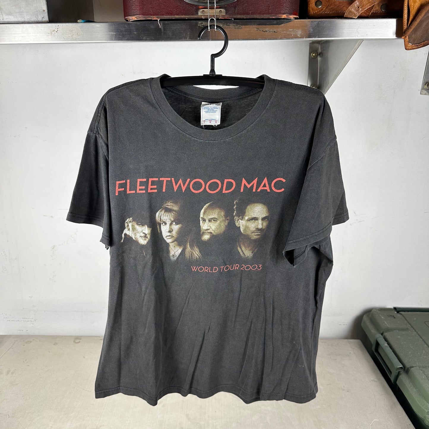 Vintage 2003 Fleetwood Mac What's the World Coming To? Tour Concert Band T-Shirt