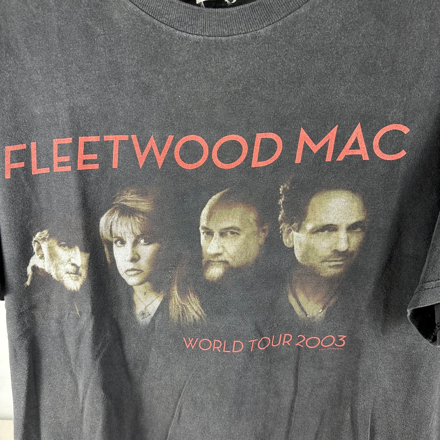 Vintage 2003 Fleetwood Mac What's the World Coming To? Tour Concert Band T-Shirt