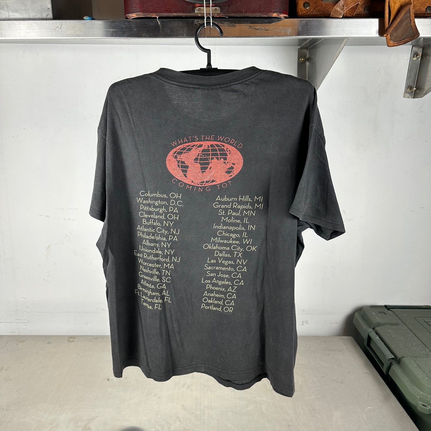 Vintage 2003 Fleetwood Mac What's the World Coming To? Tour Concert Band T-Shirt