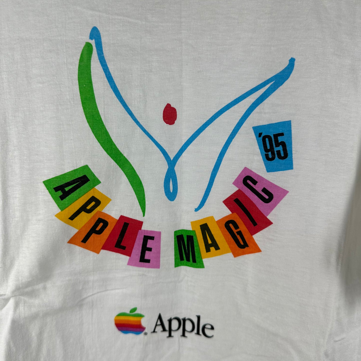 Vintage 1995 Apple Magic Computer Promo T-Shirt