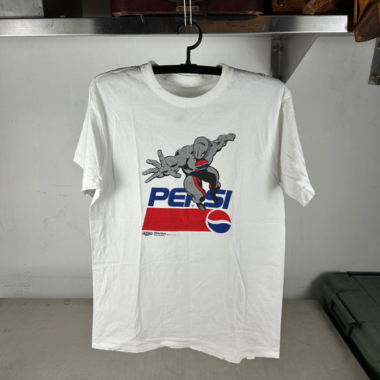 Vintage 90s Pepsi Man Promo Graphic Single Stitch T-Shirt