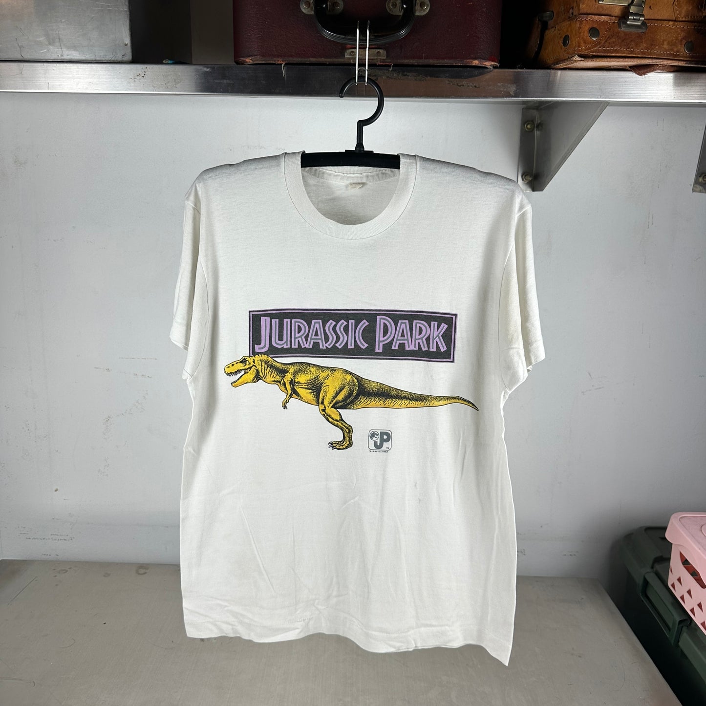 Vintage 1993 Jurassic Park Graphic Promo Single Stitch T-shirt