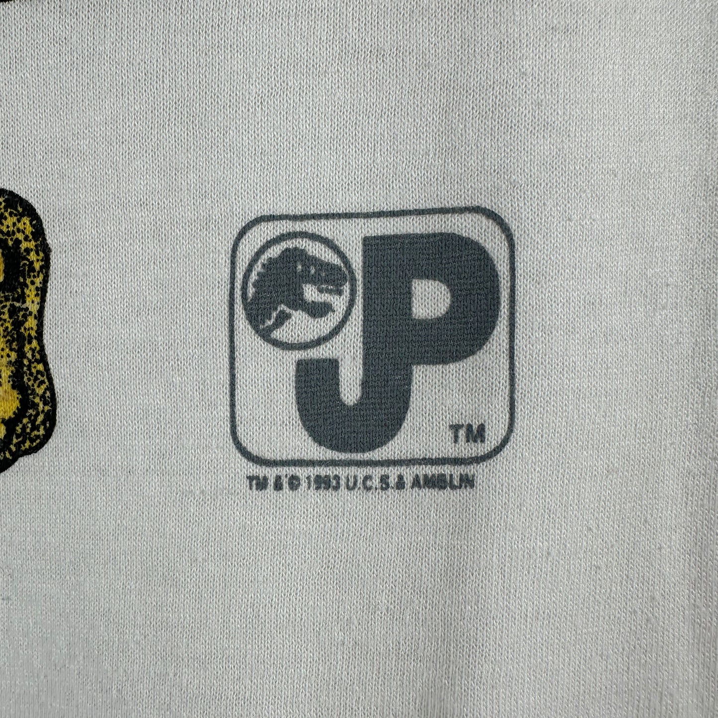 Vintage 1993 Jurassic Park Graphic Promo Single Stitch T-shirt