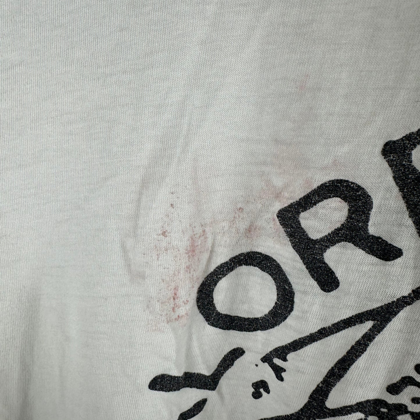 Vintage 80s Berurier Noir Folklore de la Zone Mondiale French Rock Band T-shirt
