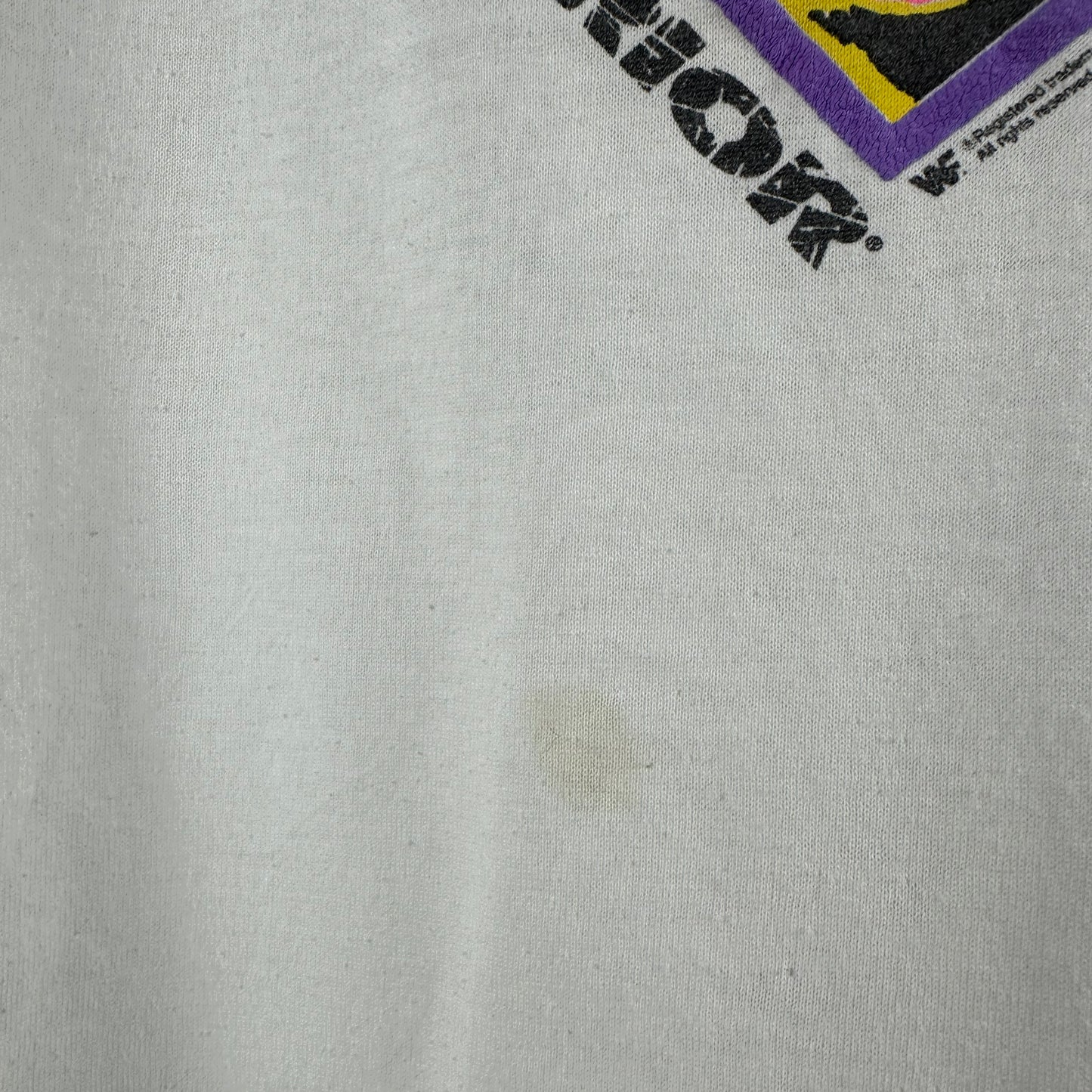 Vintage 1991 Ultimate Warrior WWF WWE Wrestling Single Stitch T-shirt