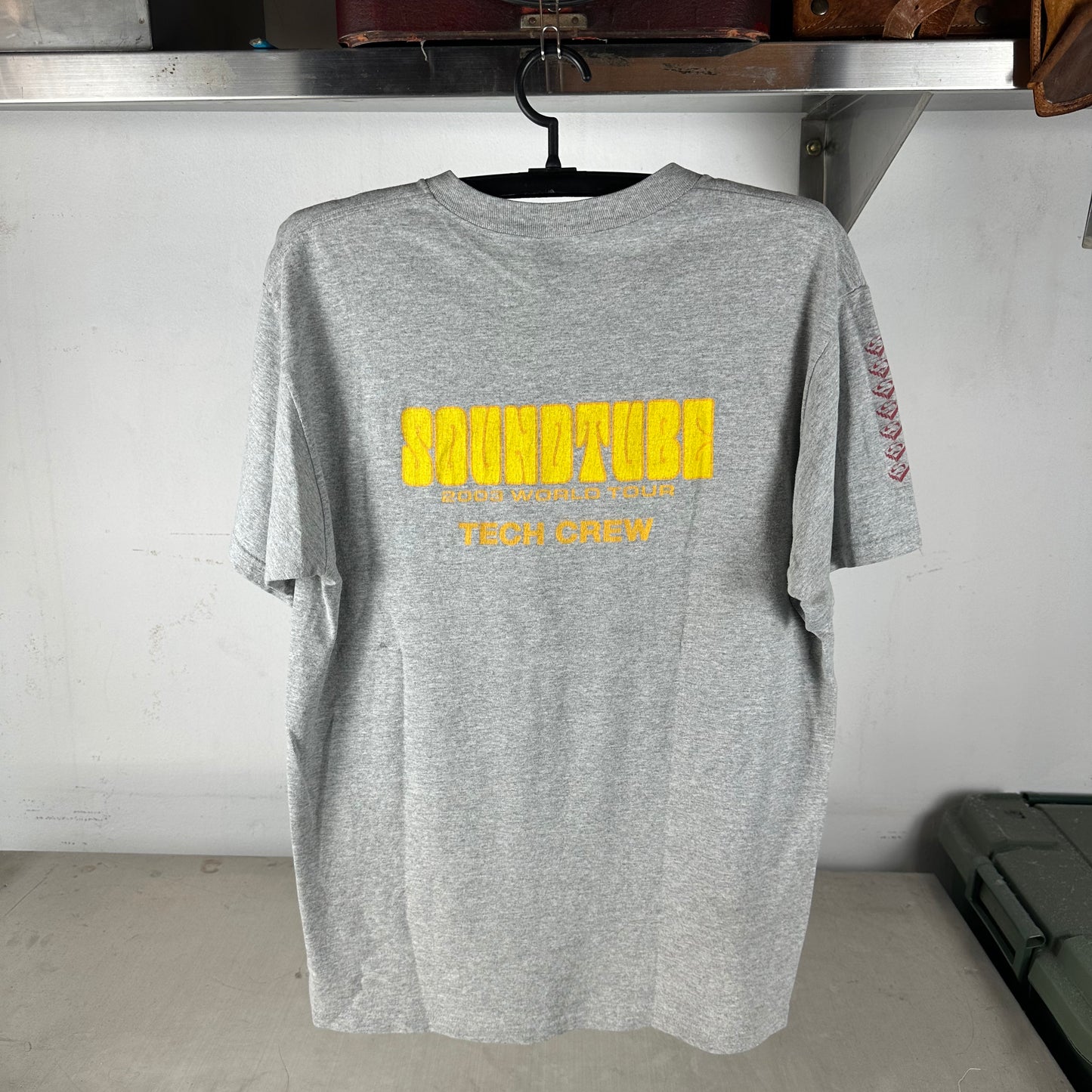 Vintage 2003 Soundtube World Tour Tech Crew T-Shirt