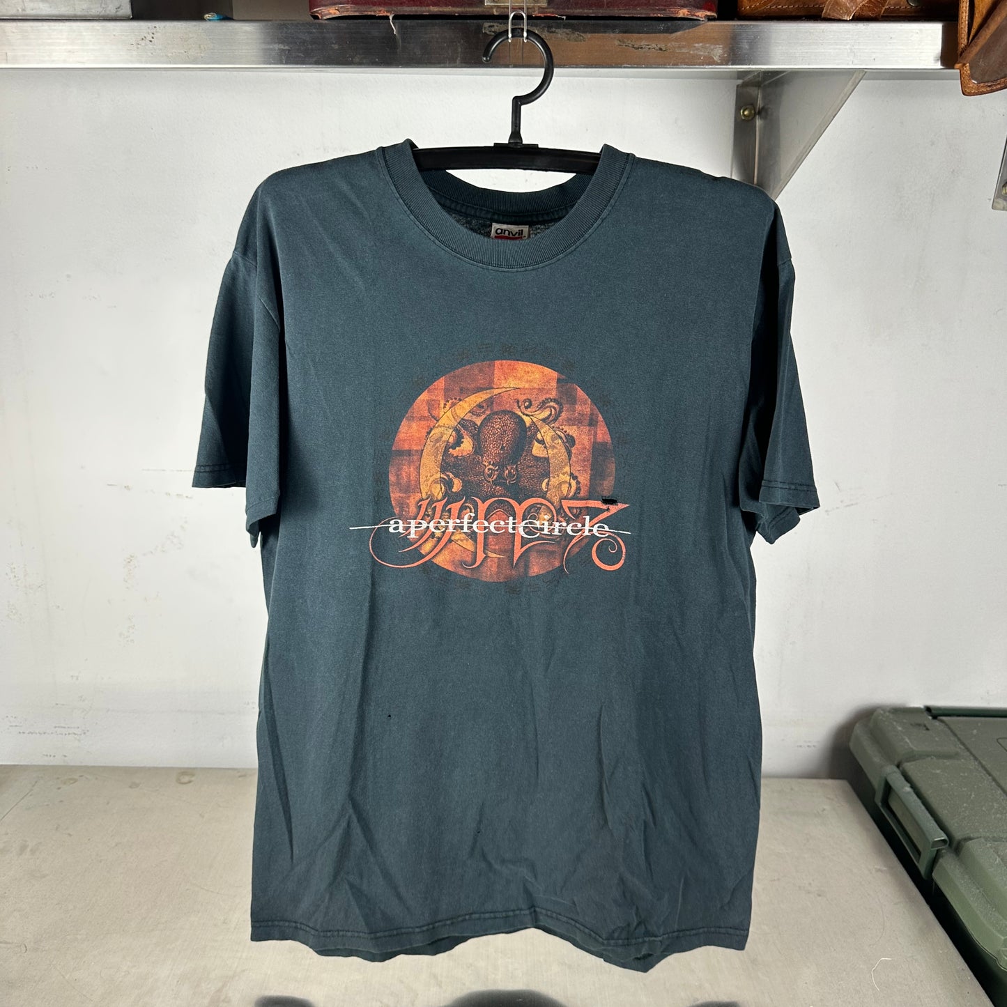Vintage 2000s A Perfect Circle Rock Band Tour Concert T-Shirt