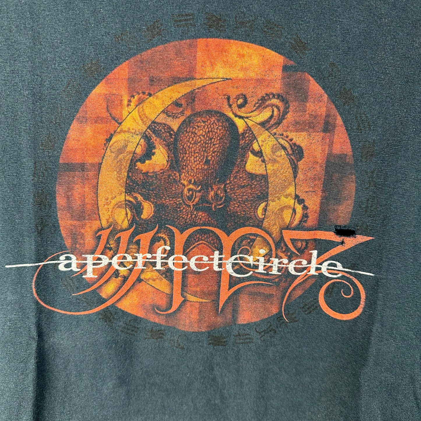 Vintage 2000s A Perfect Circle Rock Band Tour Concert T-Shirt