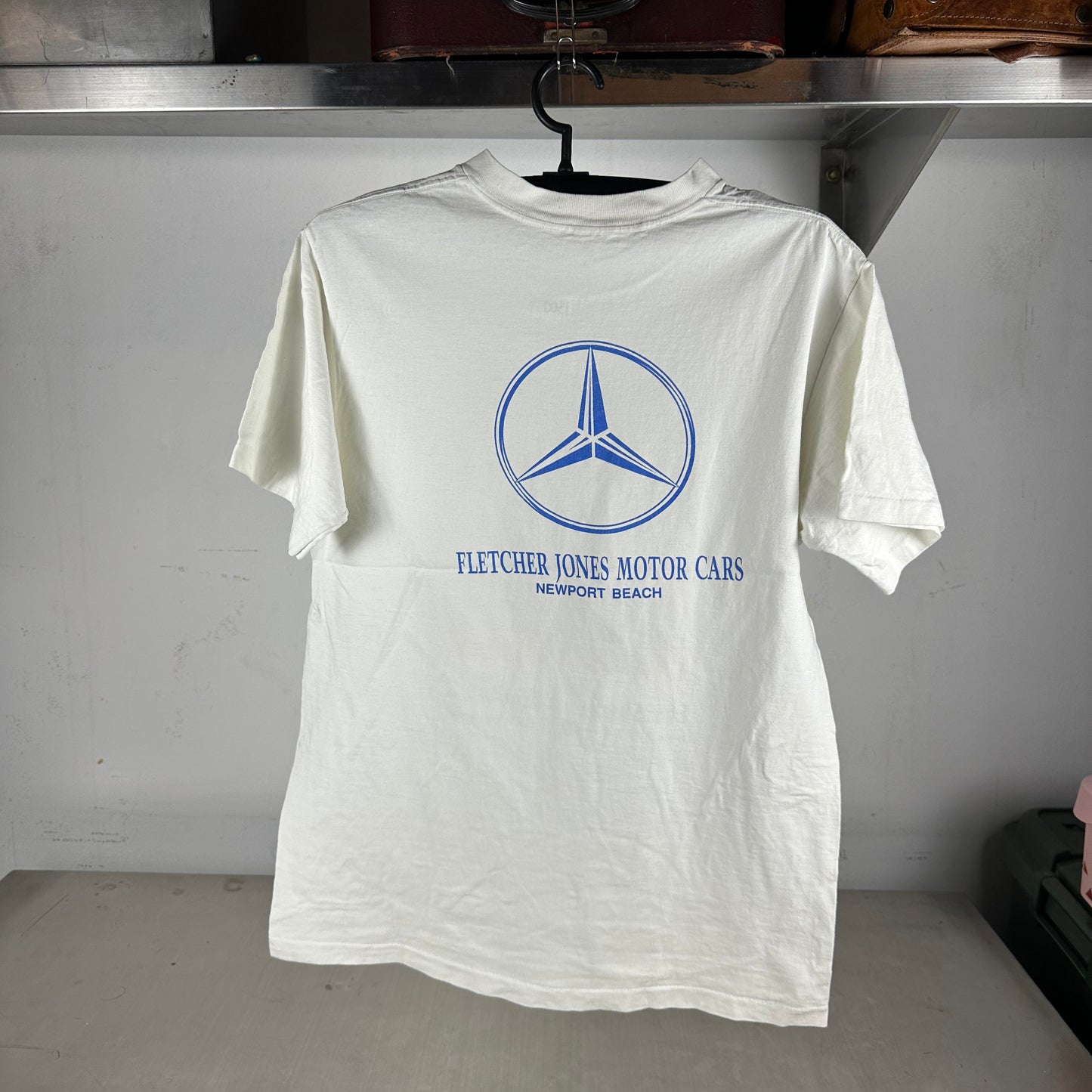 Vintage 1995 LA Marathon Mercedes Benz Running Single Stitch T-shirt