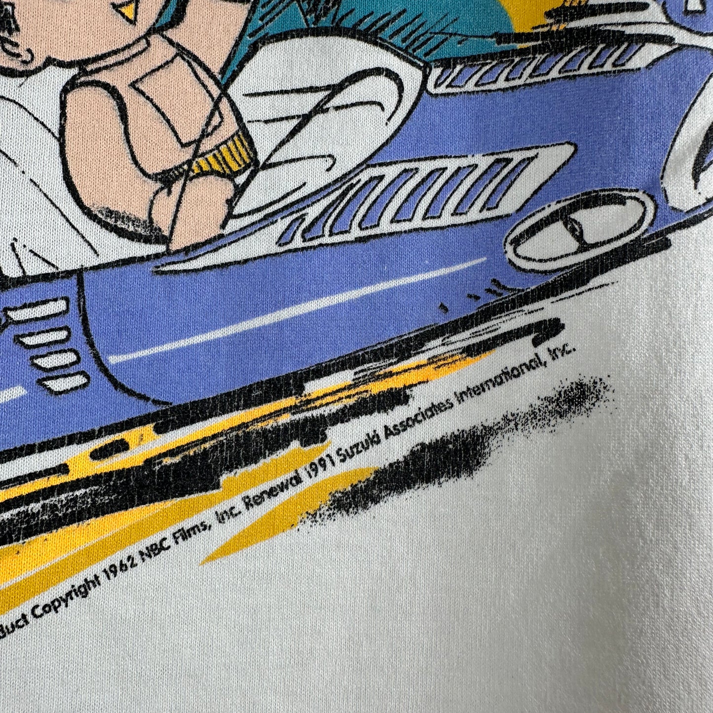 Vintage 1991 Astro Boy World Peace Graphic Single Stitch T-shirt
