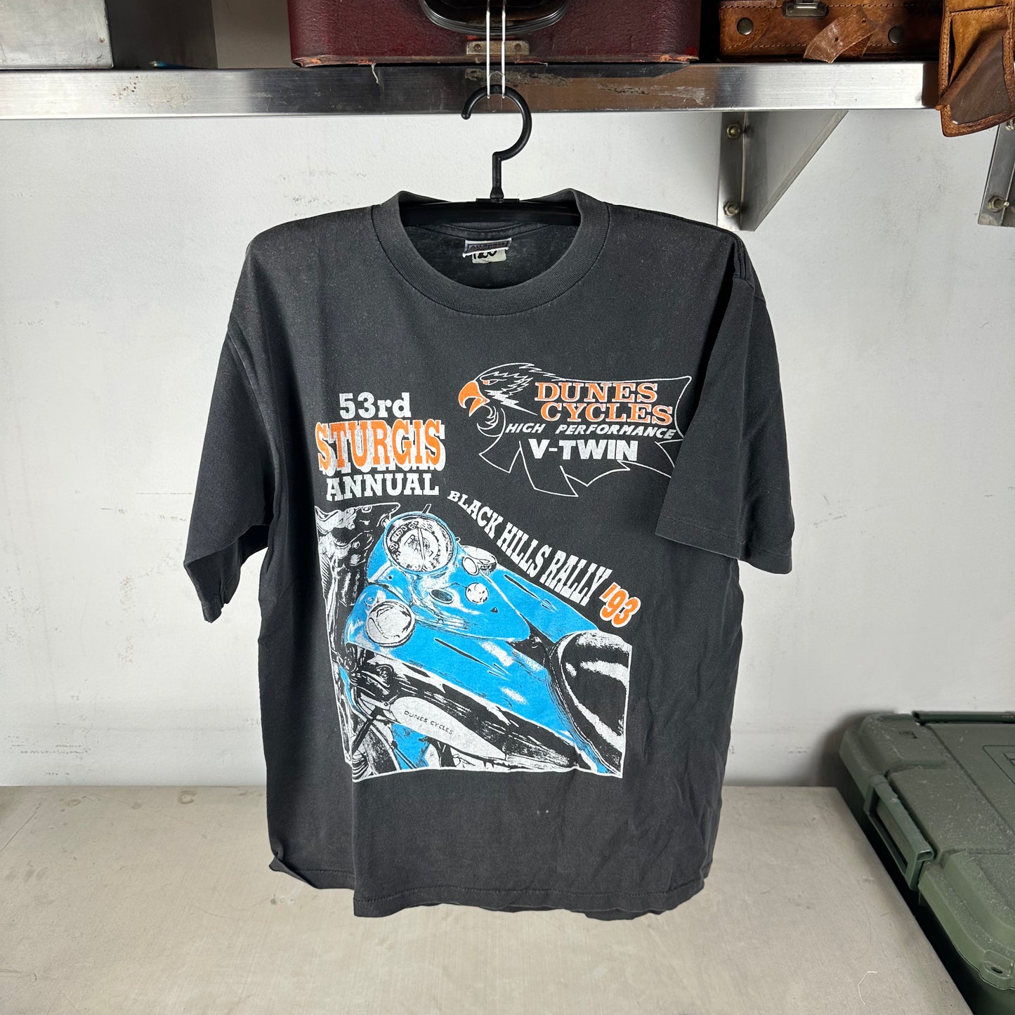 Vintage 1993 53rd Sturgis Annual Motorcycle Single Stitch T-Shirt