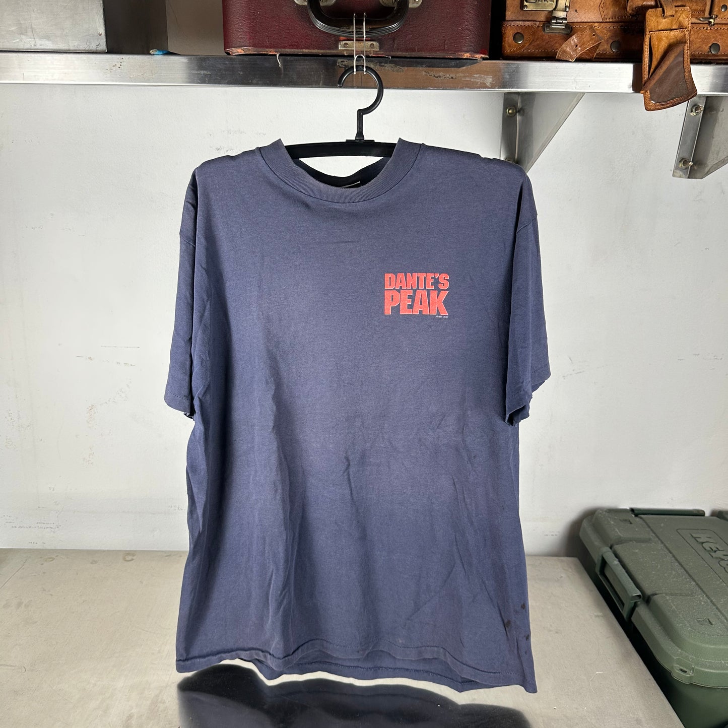 Vintage 1997 Dante's Peak Movie Promo Single Stitch T-Shirt