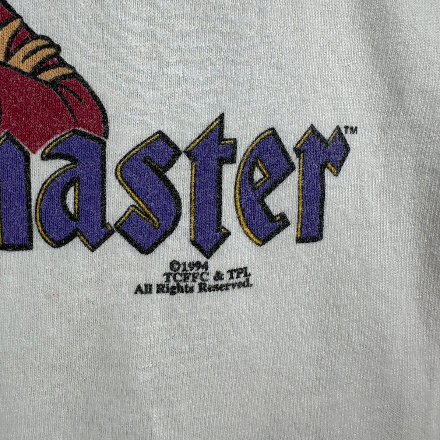 Vintage 1994 The Pagemaster Movie Promo T-shirt