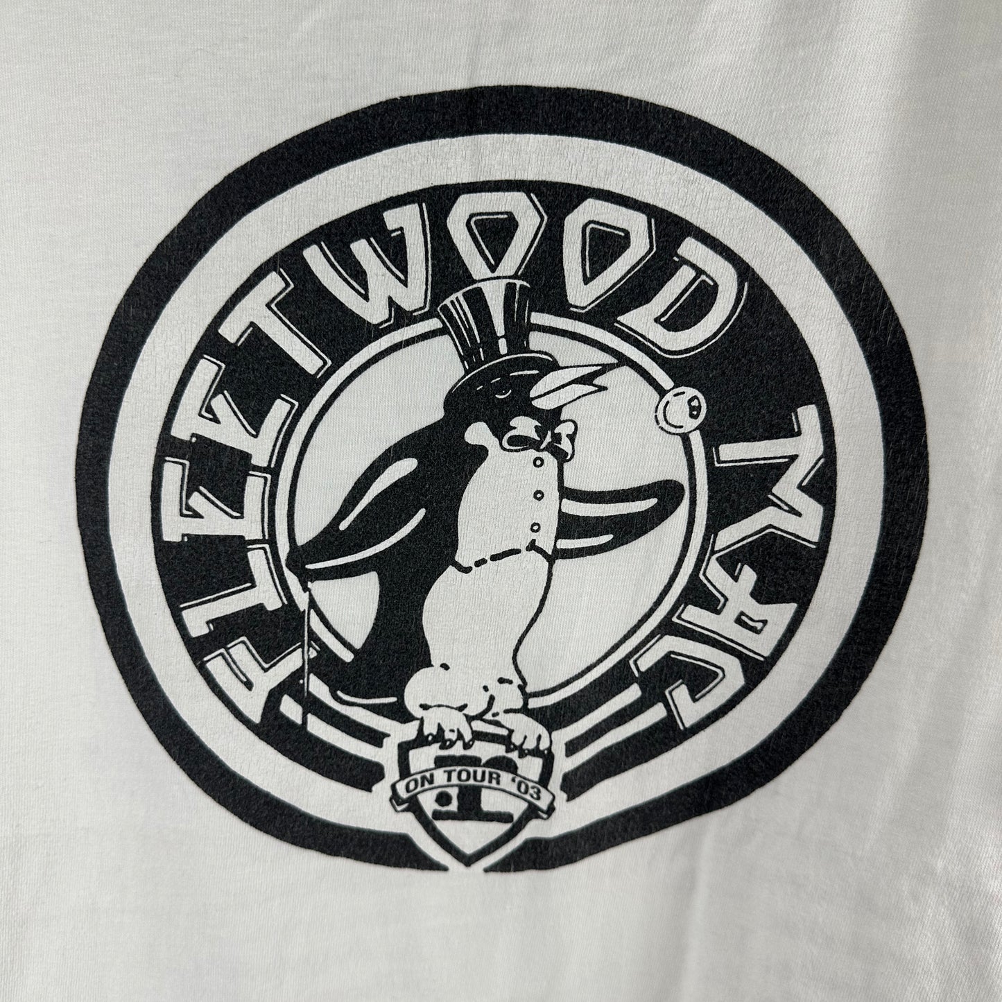 Vintage 2003 Fleetwood Mac What's The World Coming To? Band Tour T-shirt