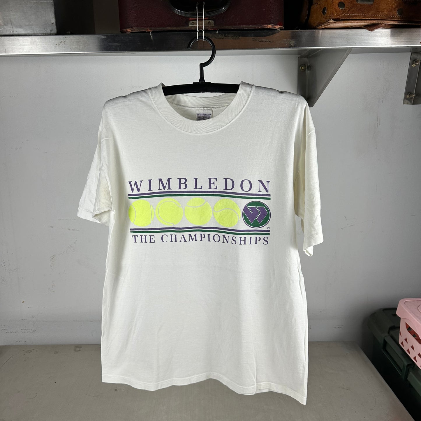 Vintage 90s Wimbledon Tennis Championships Graphic T-shirt