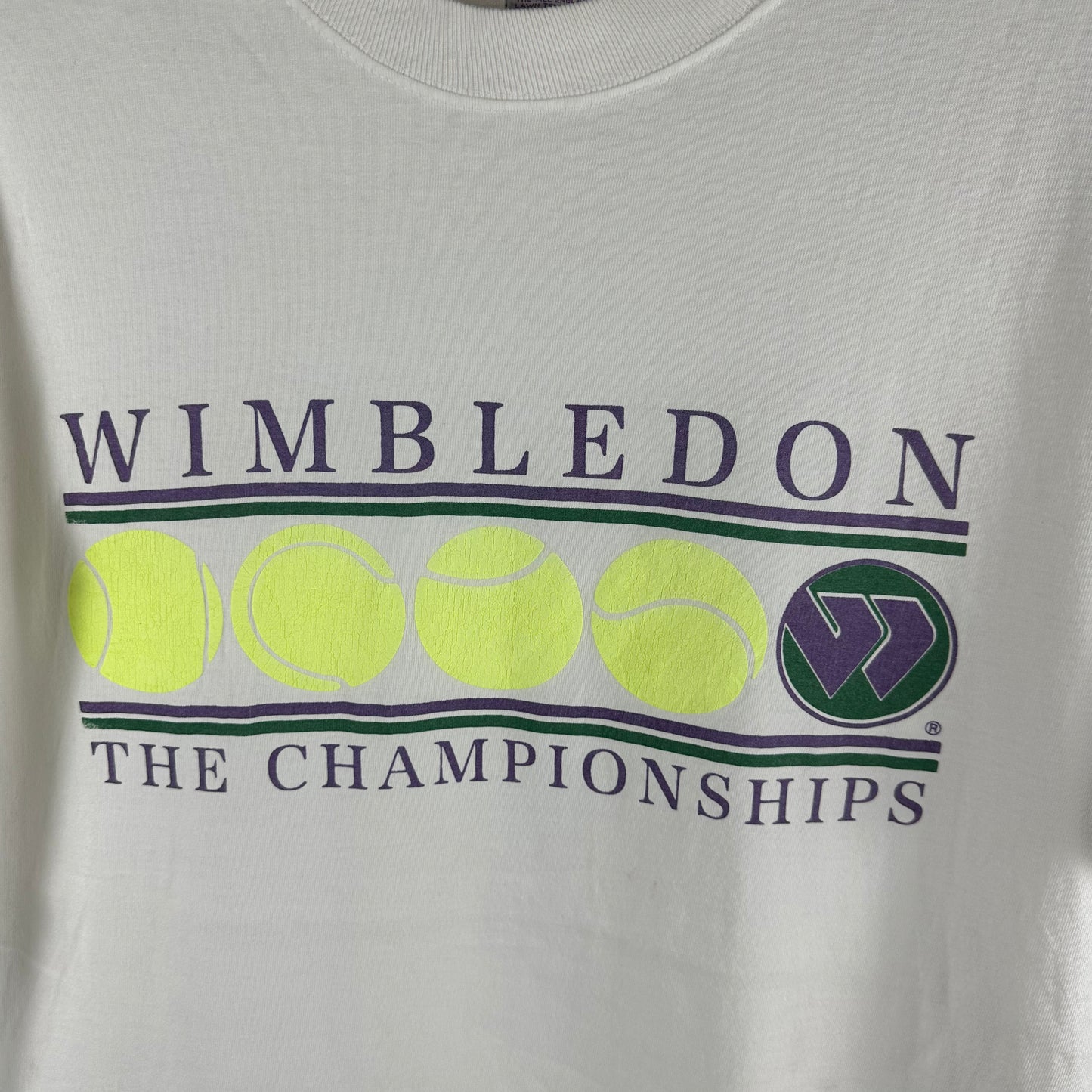 Vintage 90s Wimbledon Tennis Championships Graphic T-shirt