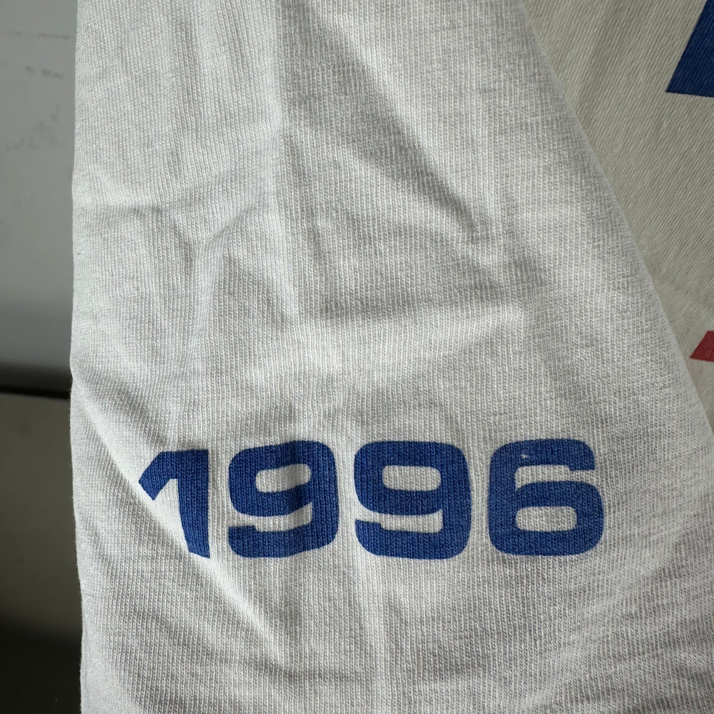 Vintage Polo Sport Ralph Lauren 1996 NYC Marathon Running Single Stitch T-shirt