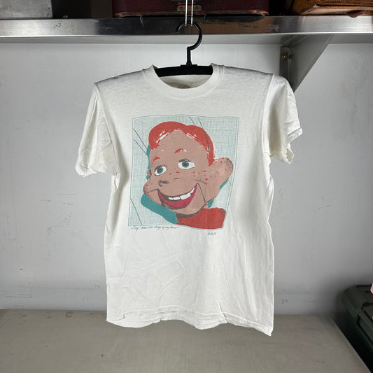 Vintage 80s Howdy Doody Puppet Graphic Single Stitch T-shirt