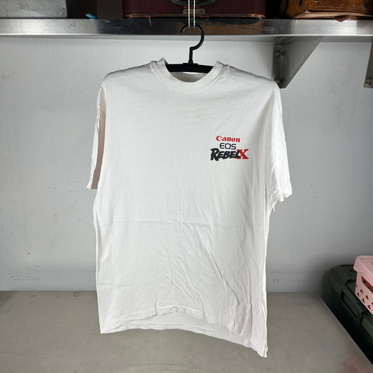 Vintage 90s Canon EOS Rebel X Camera Promo Single Stitch T-shirt