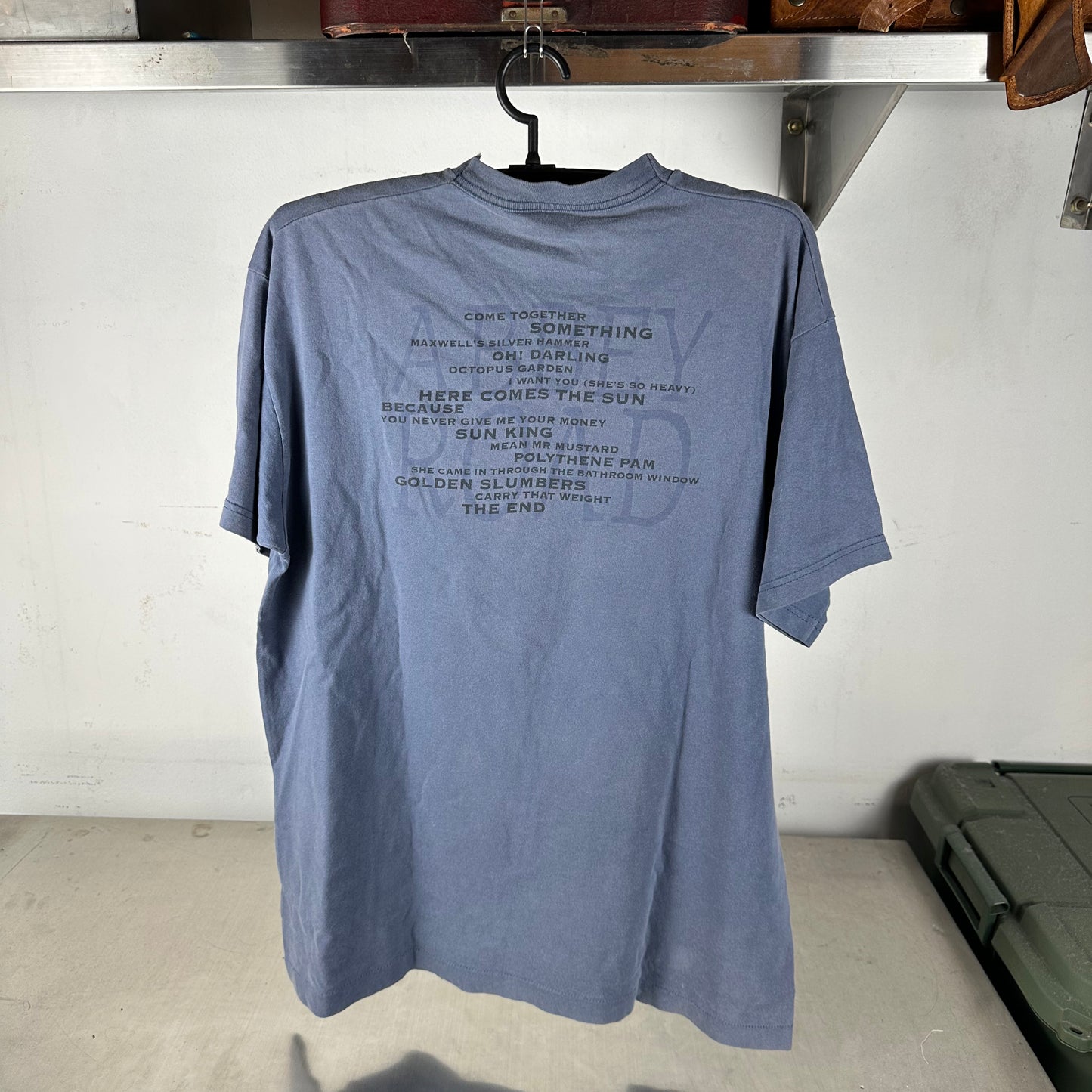 Vintage 90s The Beatles Abbey Road Rock Band Single Stitch T-Shirt