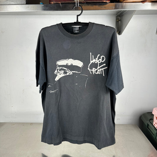 Vintage 90s Corto Maltese Hugo Pratt Comic Graphic Single Stitch T-shirt