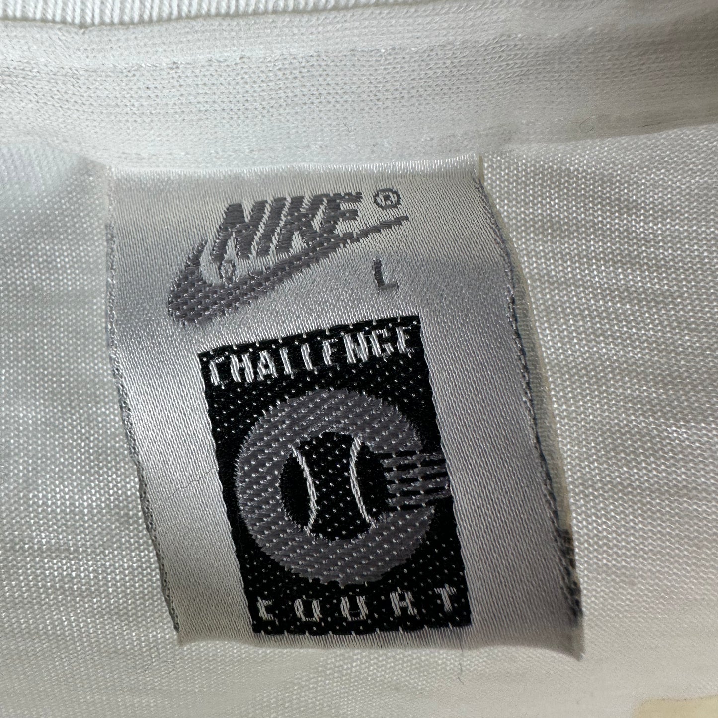 Vintage 90s Nike Tennis Challenge Court Graphic T-shirt