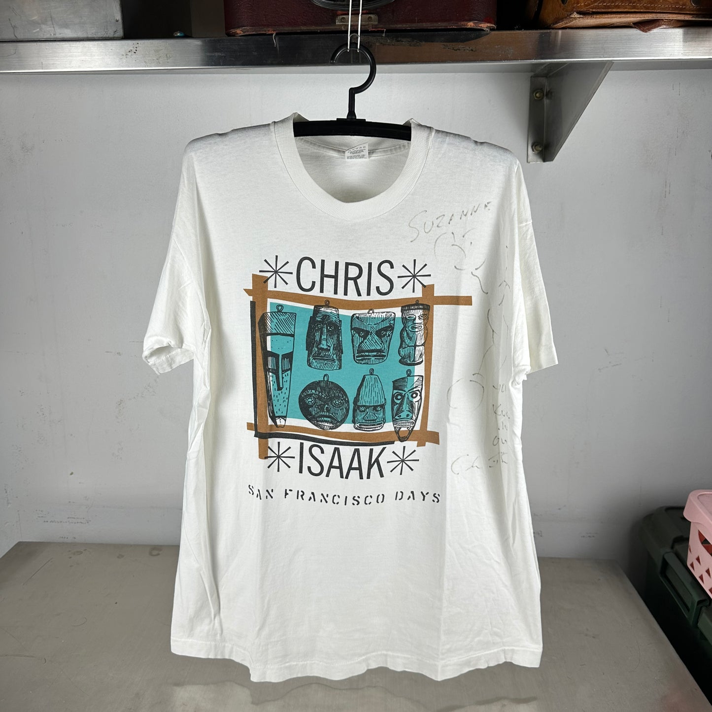 Vintage 90s Chris Isaak San Francisco Days Tour Single Stitch T-shirt