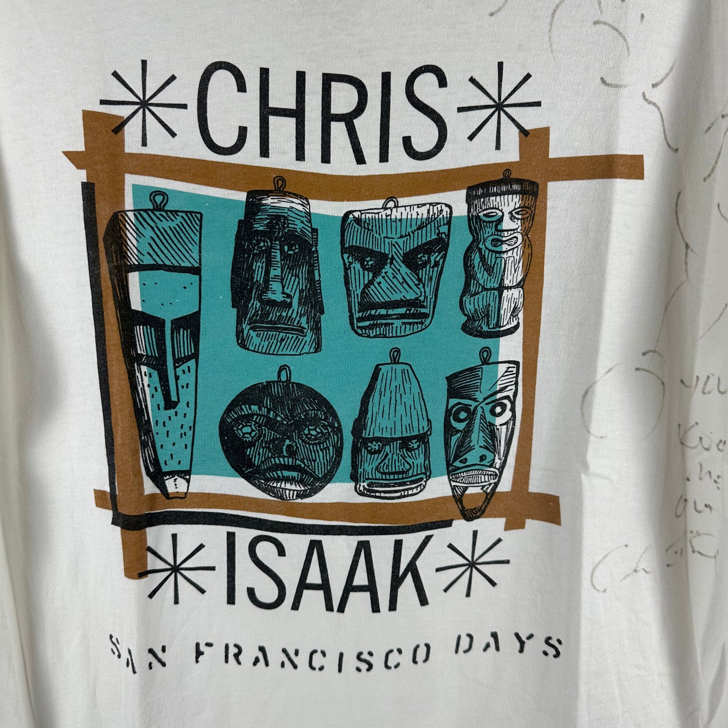 Vintage 90s Chris Isaak San Francisco Days Tour Single Stitch T-shirt