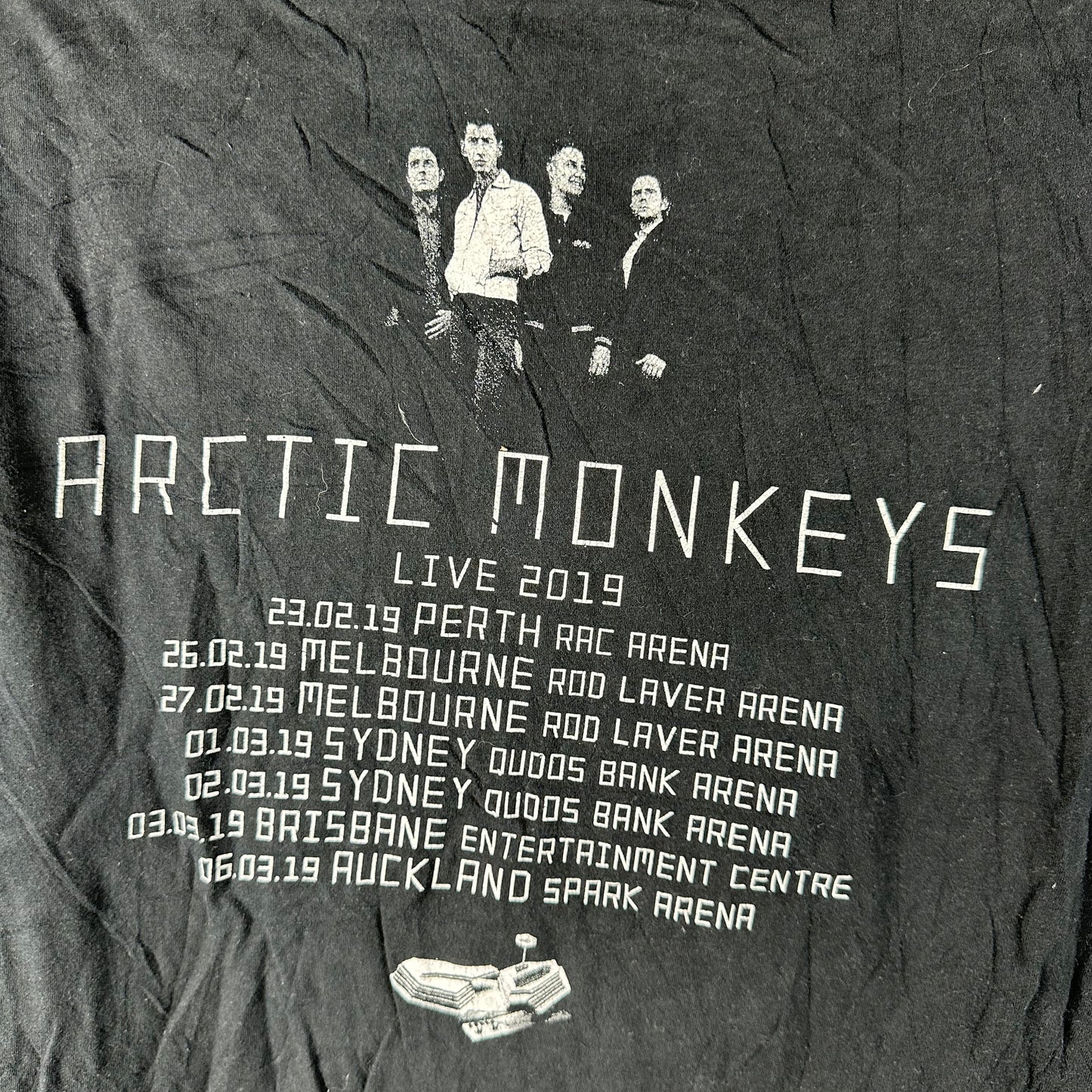 2019 Arctic Monkeys Tranquility Base Hotel &amp; Casino Tour Concert T-Shirt
