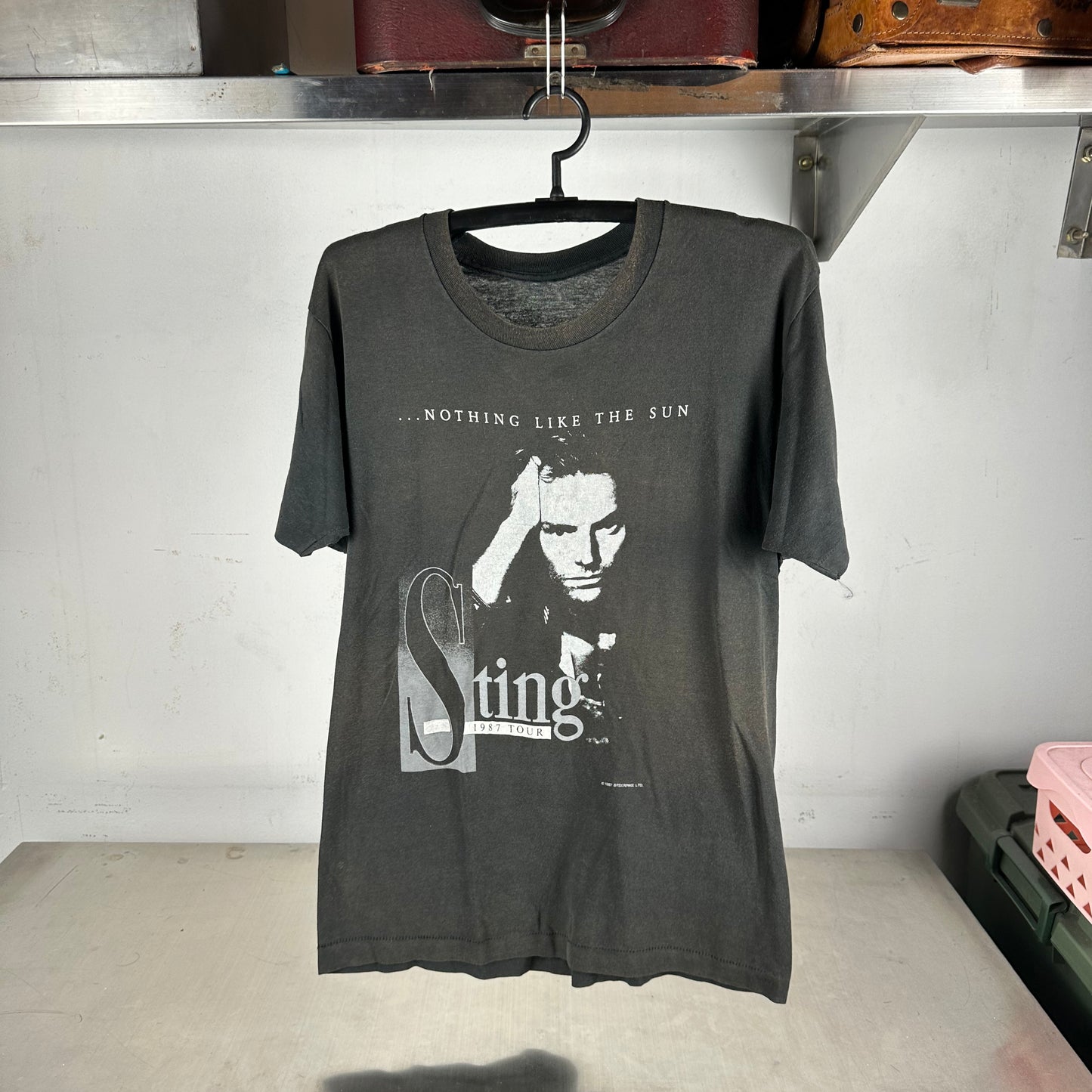 Vintage 1987 Sting Nothing Like the Sun Tour Single Stitch T-shirt