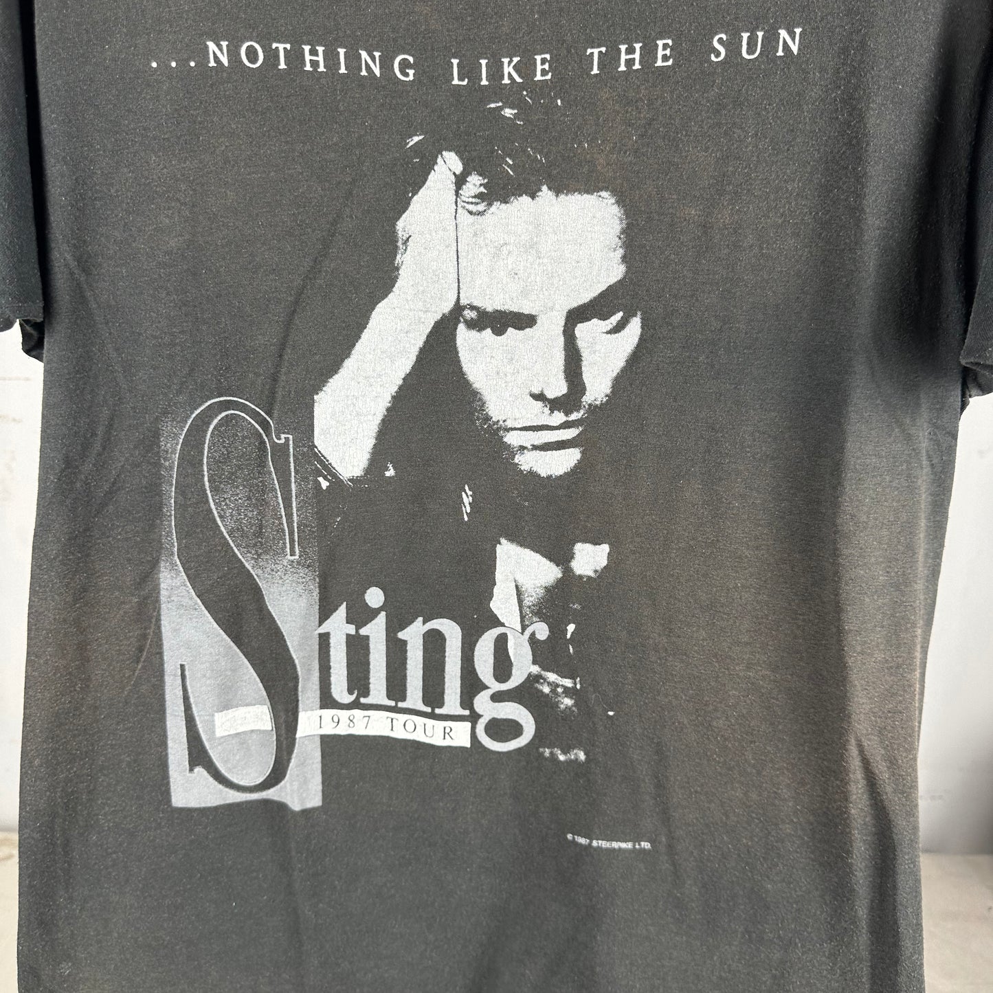 Vintage 1987 Sting Nothing Like the Sun Tour Single Stitch T-shirt